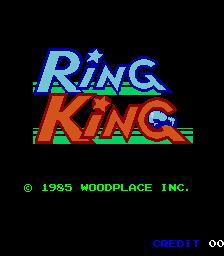 Ring King (US, Wood Place Inc.) Title Screen